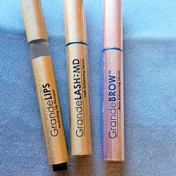 Grande Cosmetics TRIO NEW Full Size Lash-MD, Lips And BROW
